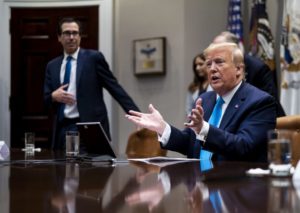 Read more about the article Trump não quer “perder tempo” com conferências de imprensa diárias