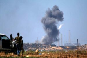 Read more about the article Israel bombardeia Faixa de Gaza em resposta a novos ataques