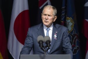 Read more about the article George W. Bush pede luta contra terroristas internos e externos