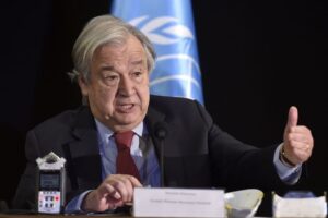 Read more about the article Carta da ONU “não é um menu ‘à la carte'” e Rússia deve aplicá-la toda – Guterres