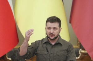 Read more about the article Zelensky acusa Alemanha e Hungria de bloquearem embargo à energia russa