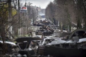 Read more about the article Militares encontram corpos torturados após retirada dos arredores de Kiev