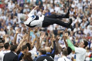 Read more about the article Ancelotti é o primeiro treinador a conquistar os cinco principais campeonatos europeus