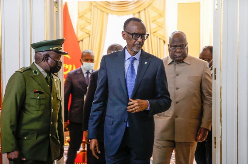 Kagame e Tshisekedi