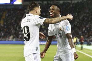 Read more about the article Real Madrid vence Manchester City (2-1) e garante vaga nos quartos da Liga dos Campeões
