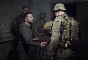 Read more about the article Zelensky anuncia criação de Corpo de Fuzileiros Navais com equipamentos modernos
