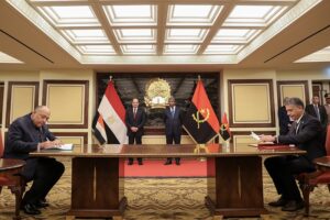 Read more about the article Angola e Egito assinaram acordos sobre segurança e assistência técnica sobre águas subterrâneas