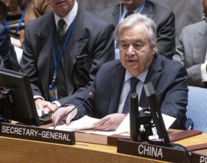 Read more about the article Guterres considera inaceitável rejeição de comboios humanitários