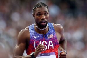 Read more about the article Noah Lyles correu final dos 200 metros com covid-19 em Paris2024