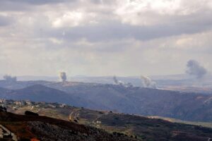 Read more about the article Exército israelita diz ter atingido 800 alvos do Hezbollah no Líbano