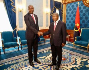 Read more about the article Presidente João Lourenço felicita Daniel Francisco Chapo pela vitória nas eleições em Moçambique