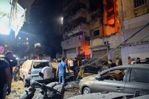 Read more about the article Líbano diz que ataque israelita contra dirigente do Hezbollah fez 22 mortos
