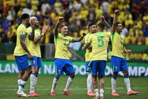 Read more about the article Brasil bate Colômbia com golo feliz de Vinícius aos 90+9 minutos