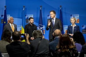 Read more about the article Secretário-geral da NATO quer Ucrânia “tão forte” que Putin nem pense em repetir invasão