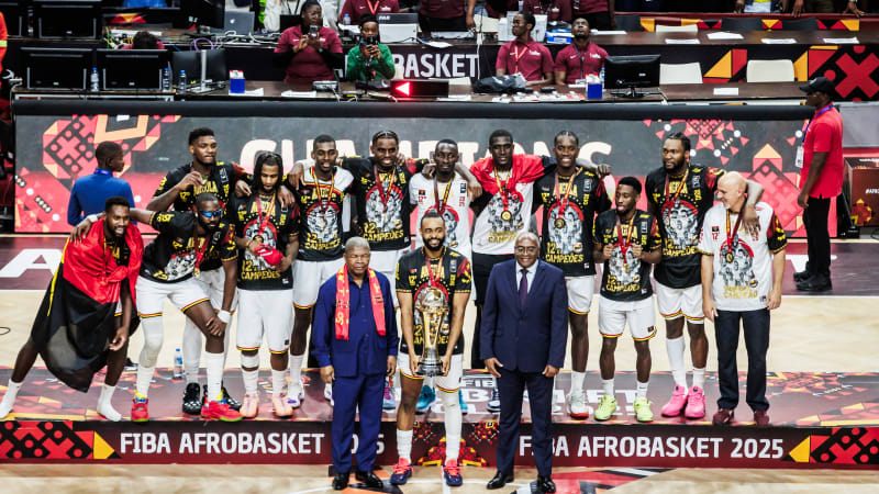 Angola conquista o 12.º título africano no Afrobasket