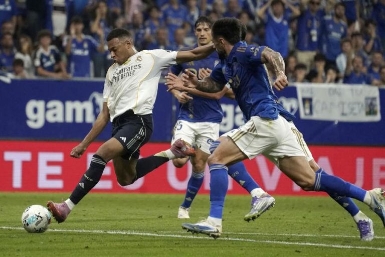 Mbappé ‘bisa’ e dá segunda vitória ao Real Madrid na Liga espanhola
