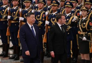 Read more about the article Ucrânia e desequilíbrios comerciais dominam encontro entre Macron e Xi Jinping